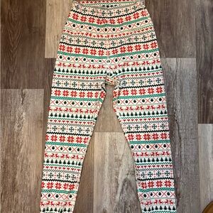Born Primitive Festive Red and Green Leggings